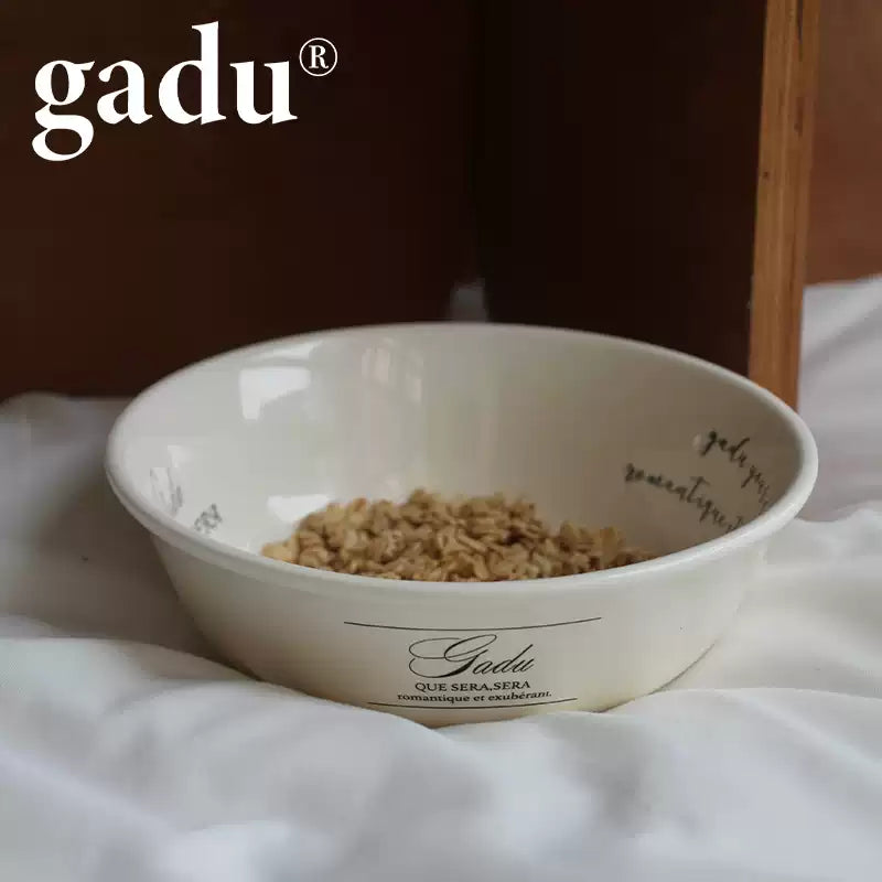 QSS Lettered Ceramic Bowl — 600 ml & Gift Set