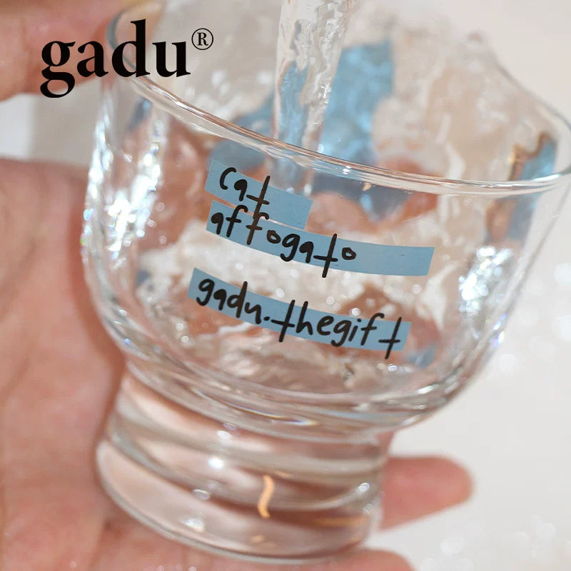 Lazy Blue Cat Affogato Glass — 235 ml